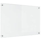 Kitchen Backsplash Transparent 90 x 60 cm Tempered Glass