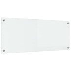 Kitchen Backsplash Transparent 100 x 40 cm Tempered Glass