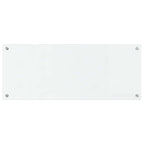 Kitchen Backsplash Transparent 100 x 40 cm Tempered Glass