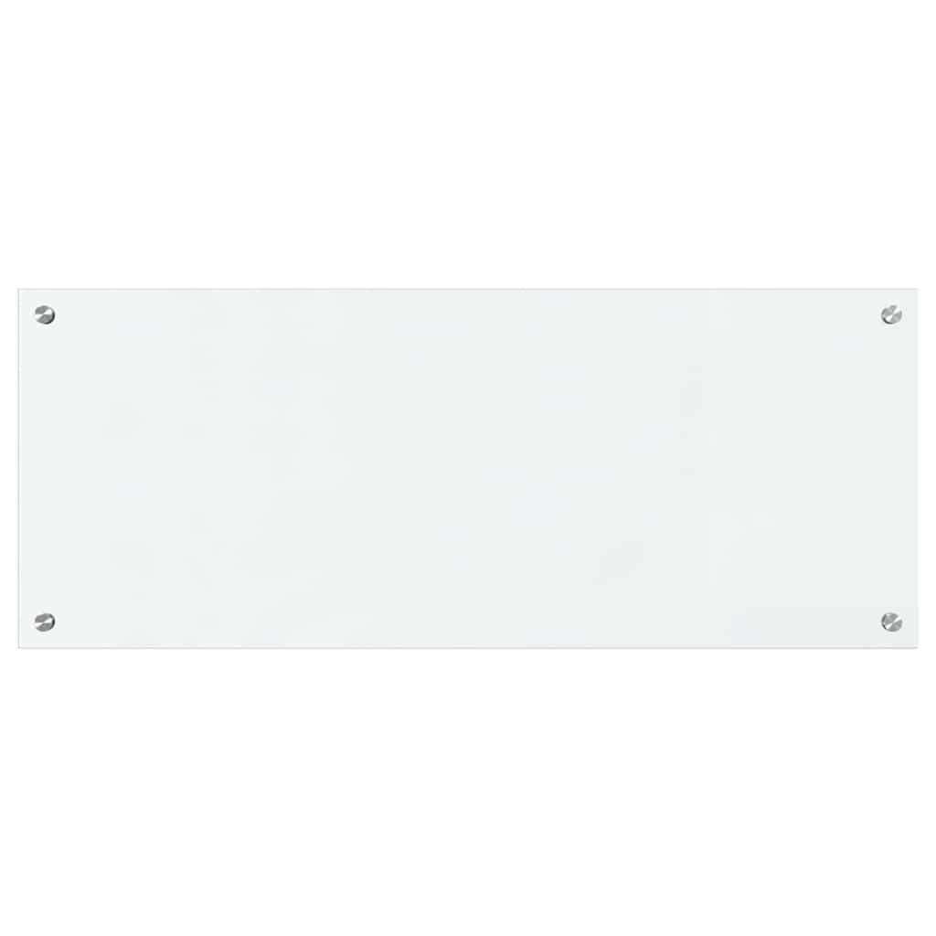 Kitchen Backsplash Transparent 100 x 40 cm Tempered Glass