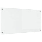 Kitchen Backsplash Transparent 100 x 50 cm Tempered Glass