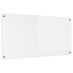 Kitchen Backsplash Transparent 100 x 50 cm Tempered Glass