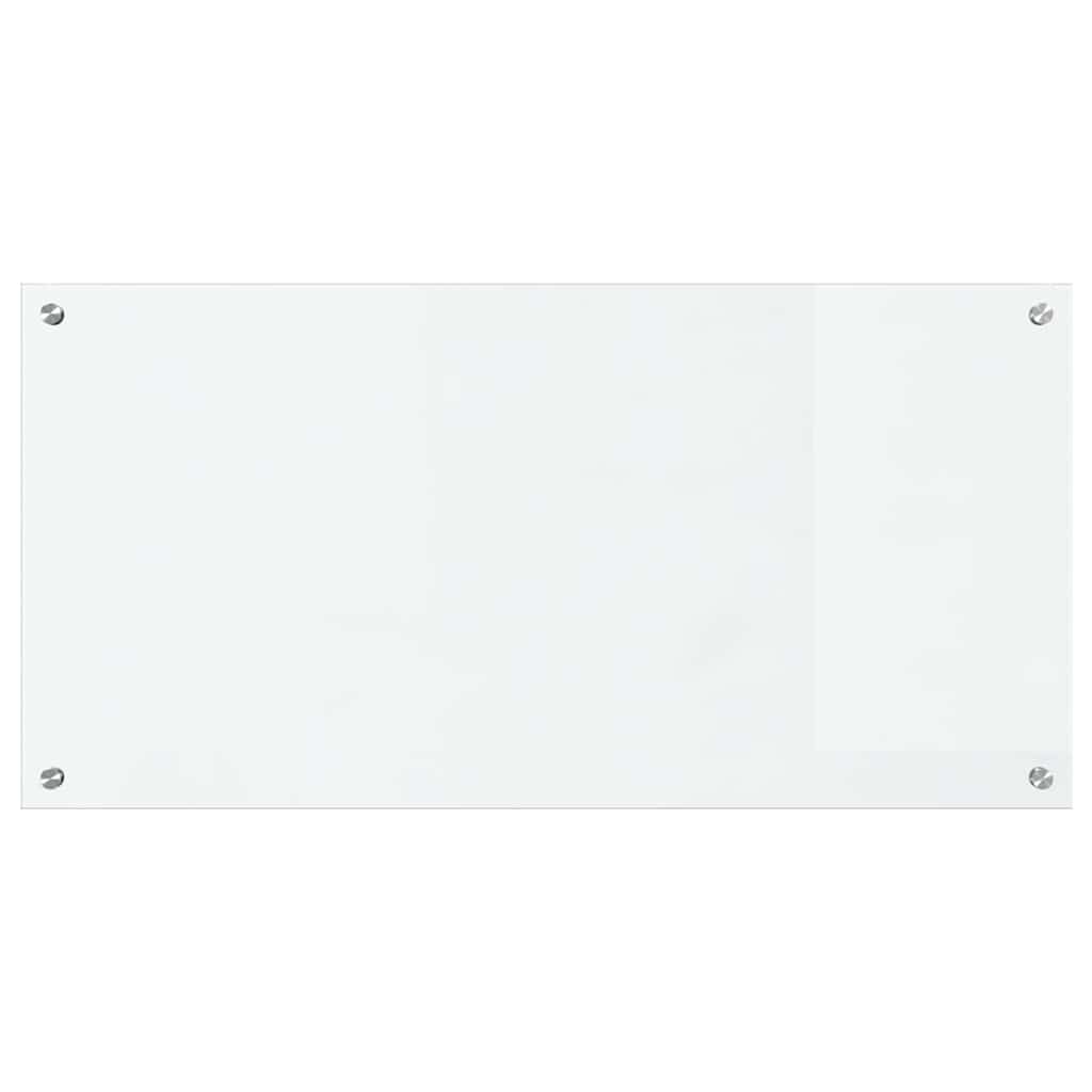 Kitchen Backsplash Transparent 100 x 50 cm Tempered Glass