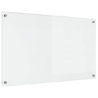 Kitchen Backsplash Transparent 100 x 60 cm Tempered Glass