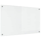 Kitchen Backsplash Transparent 100 x 60 cm Tempered Glass