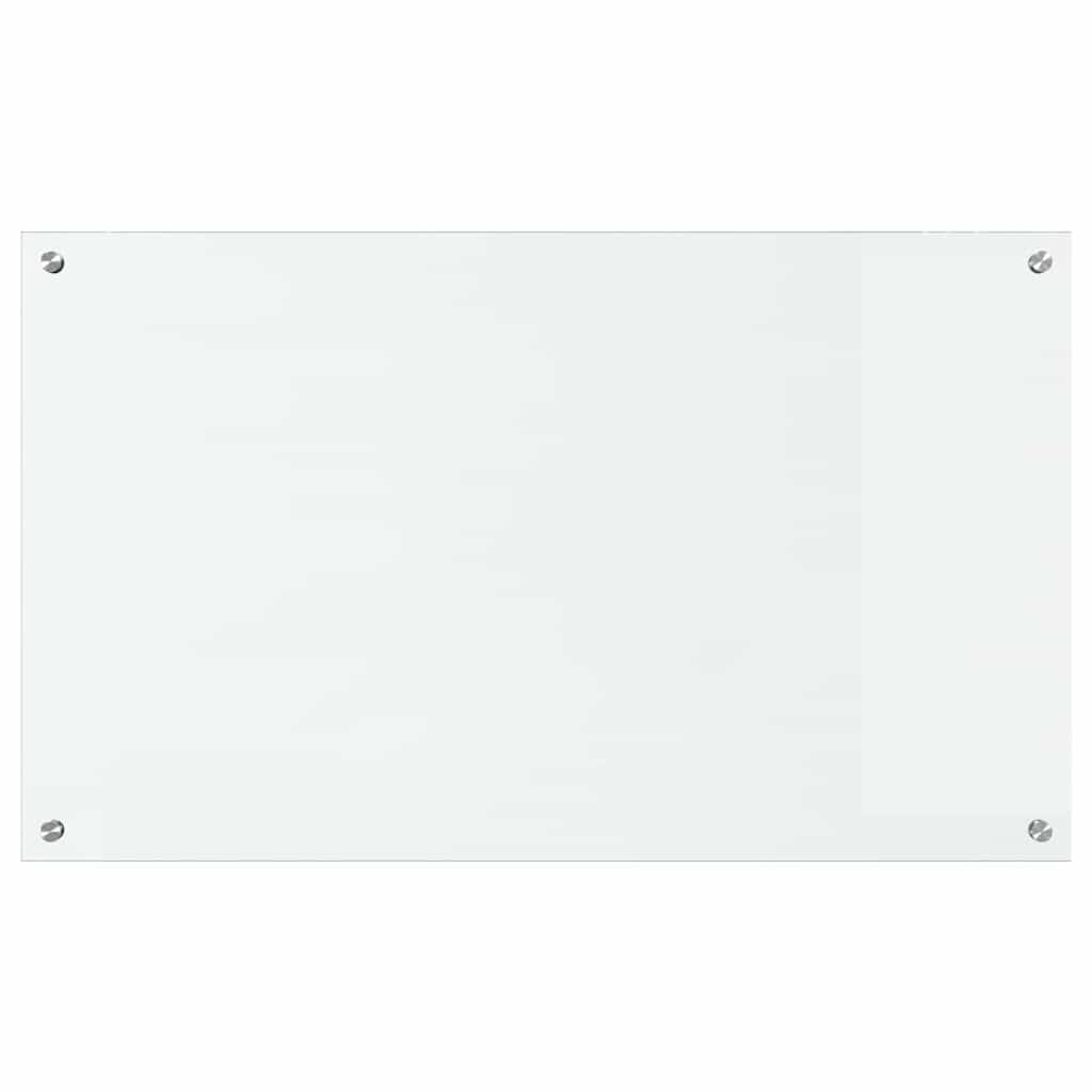 Kitchen Backsplash Transparent 100 x 60 cm Tempered Glass