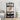 Wardrobe Black oak 89 x 39 x 184.5 cm Engineered wood