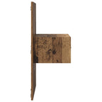 Bedside Cabinet 2 pcs Old Wood 50 x 32.5 x 80cm Engineered Wood