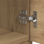 Bed Cabinet 2 pcs Artisan Oak 40 x 39 x 40cm Engineered Wood