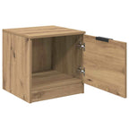 Bed Cabinet 2 pcs Artisan Oak 40 x 39 x 40cm Engineered Wood