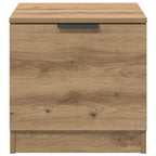 Bed Cabinet 2 pcs Artisan Oak 40 x 39 x 40cm Engineered Wood