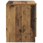 Bedside Cabinet 2 pcs Old Wood 45 x 39 x 50cm Engineered Wood