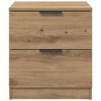 Bedside Cabinet with Drawer 2 pcs Artisan Oak 45 x 39 x 50cm