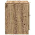 Bedside Cabinet with Drawer 2 pcs Artisan Oak 45 x 39 x 50cm