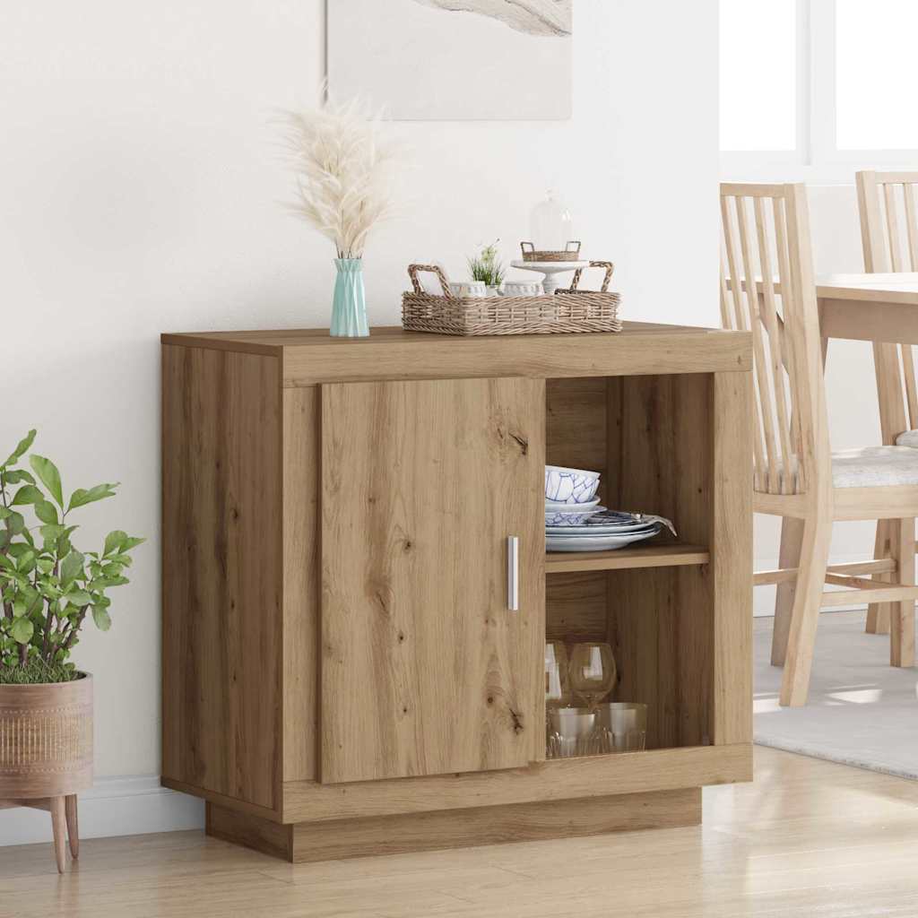 Sideboard Artisan Oak 80 x 40 x 75 cm Engineered Wood
