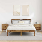 Bed Cabinet 2 pcs Old Wood 40 x 35 x 47.5cm Engineered Wood
