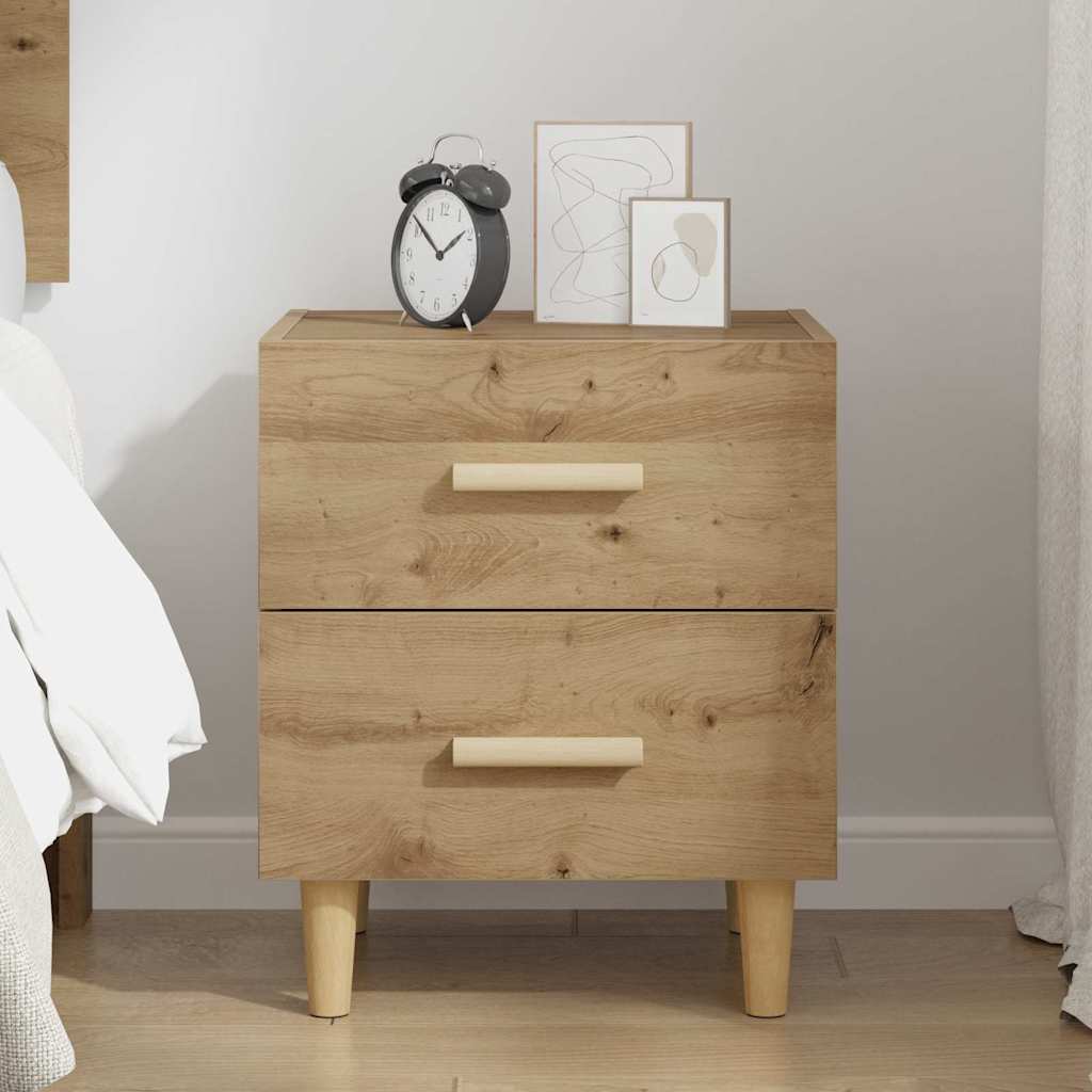 Bed Cabinet Artisan Oak 40 x 35 x 47.5cm Engineered Wood