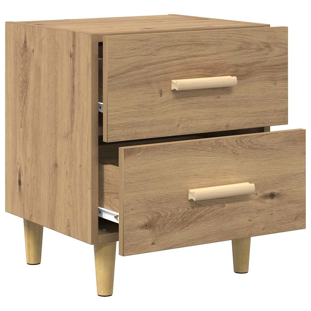 Bed Cabinet Artisan Oak 40 x 35 x 47.5cm Engineered Wood