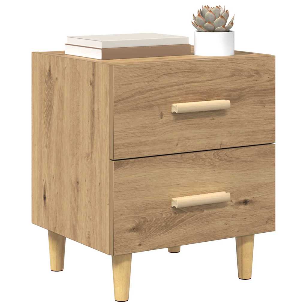 Bed Cabinet Artisan Oak 40 x 35 x 47.5cm Engineered Wood