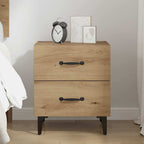 Bed Cabinet Artisan Oak 40 x 35 x 47.5 cm Engineered Wood