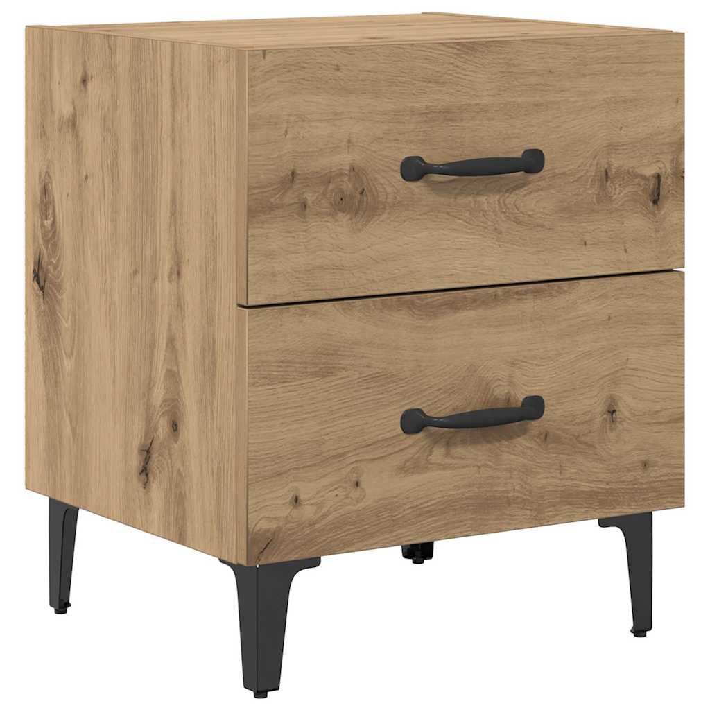 Bed Cabinet Artisan Oak 40 x 35 x 47.5 cm Engineered Wood