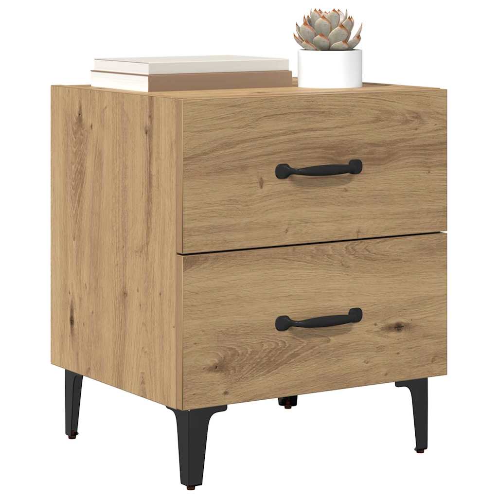 Bed Cabinet Artisan Oak 40 x 35 x 47.5 cm Engineered Wood