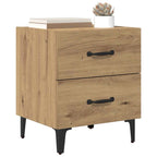 Bed Cabinet Artisan Oak 40 x 35 x 47.5 cm Engineered Wood