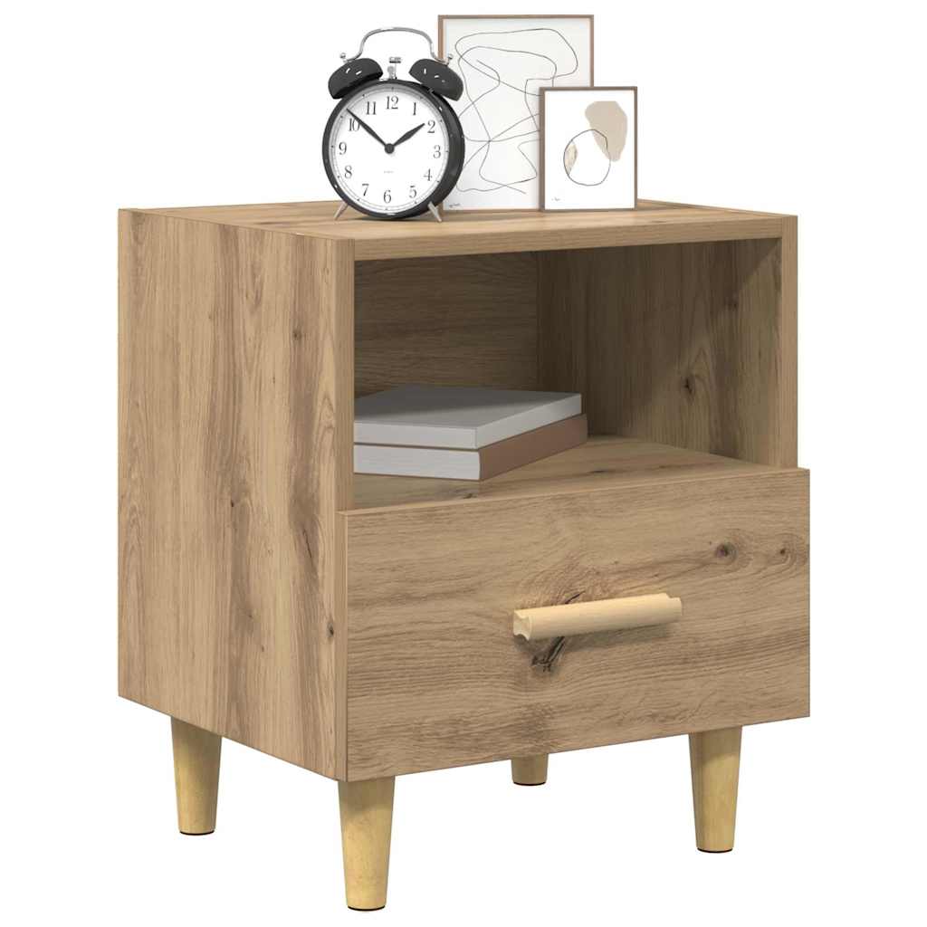Bedside Cabinet Artisan Oak 40 x 35 x 47 cm Engineered Wood