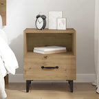 Bedside Cabinet Artisan Oak 40 x 35 x 47.5 cm Engineered Wood