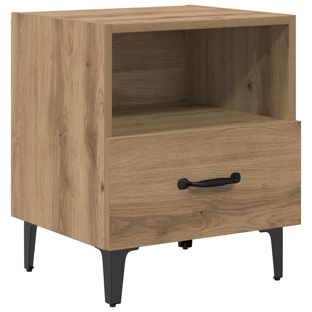 Bedside Cabinet Artisan Oak 40 x 35 x 47.5 cm Engineered Wood