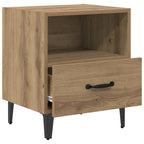 Bedside Cabinet Artisan Oak 40 x 35 x 47.5 cm Engineered Wood
