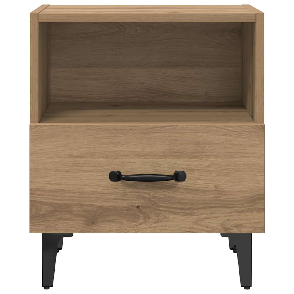 Bedside Cabinet Artisan Oak 40 x 35 x 47.5 cm Engineered Wood