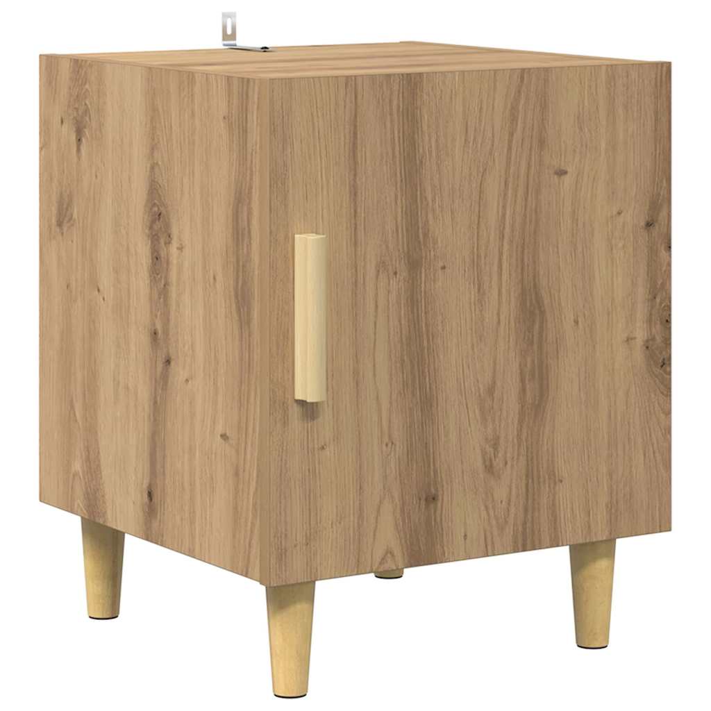 Bedside Cabinet Artisan Oak 40 x 40 x 50 cm Engineered Wood