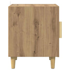 Bedside Cabinet Wall-mounted 2 pcs Artisan Oak 40 x 40 x 50 cm