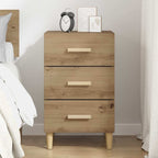 Bedside Cabinet Artisan Oak 40 x 40 x 66 cm Engineered Wood