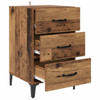 Bedside Cabinet Old Wood 40 x 40.5 x 66 cm Engineered Wood