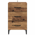 Bedside Cabinet Old Wood 40 x 40.5 x 66 cm Engineered Wood