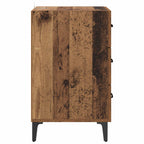 Bedside Cabinet Old Wood 40 x 40.5 x 66 cm Engineered Wood