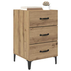 Bedside Cabinet Artisan Oak 40 x 40.5 x 66 cm Engineered Wood