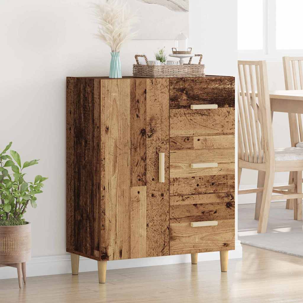 Sideboard Old wood 34 x 69.5 x 90 cm Engineered wood