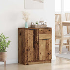 Sideboard with Drawer Old Wood 60 x 30 x 70 cm Engineered Wood