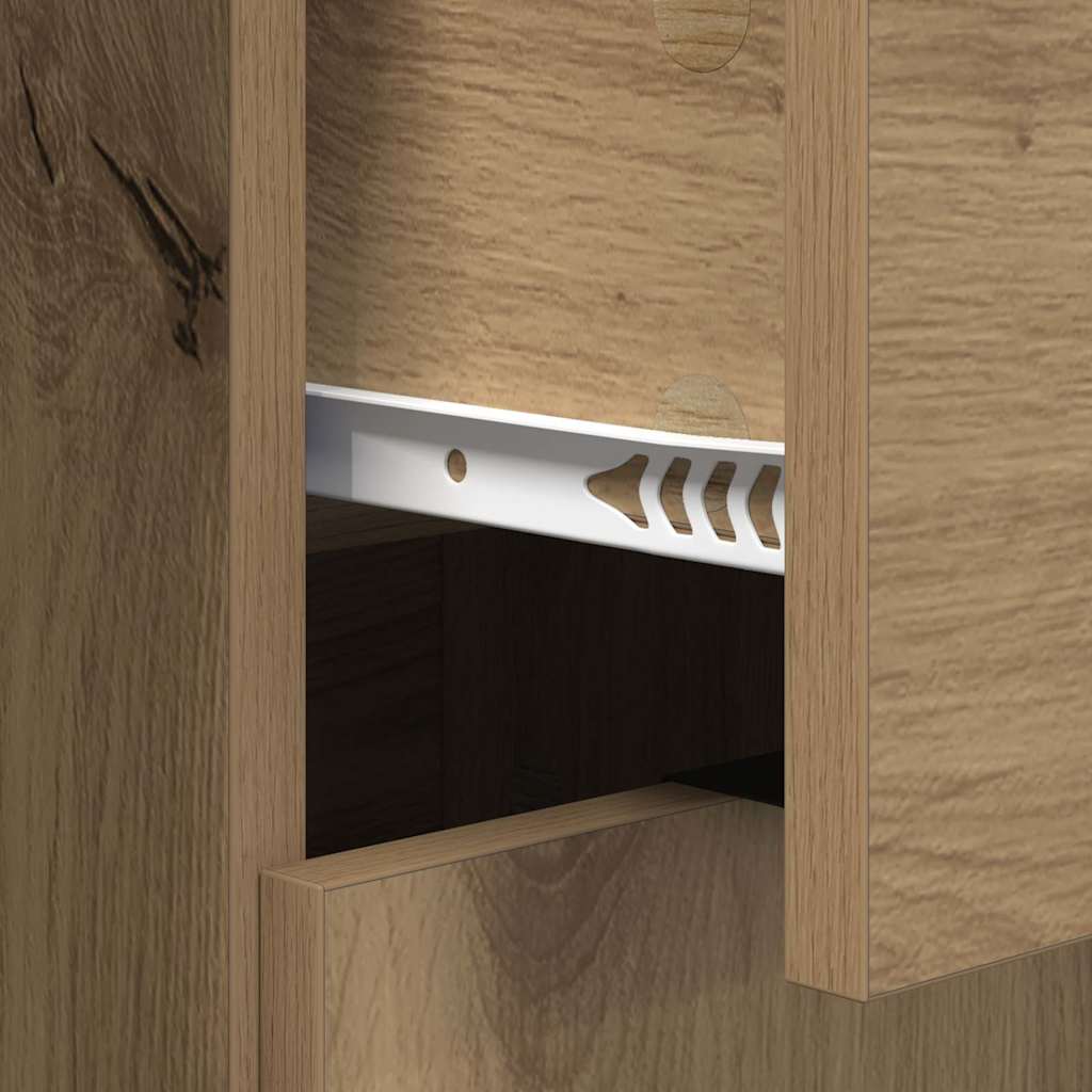 Sideboard Artisan Oak 60 x 30 x 70 cm Engineered Wood