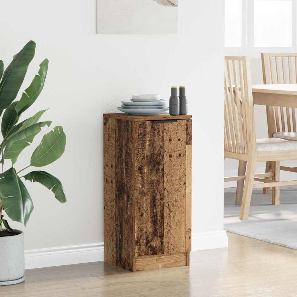 Sideboard Old Wood 30 x 30 x 70 cm Engineered Wood