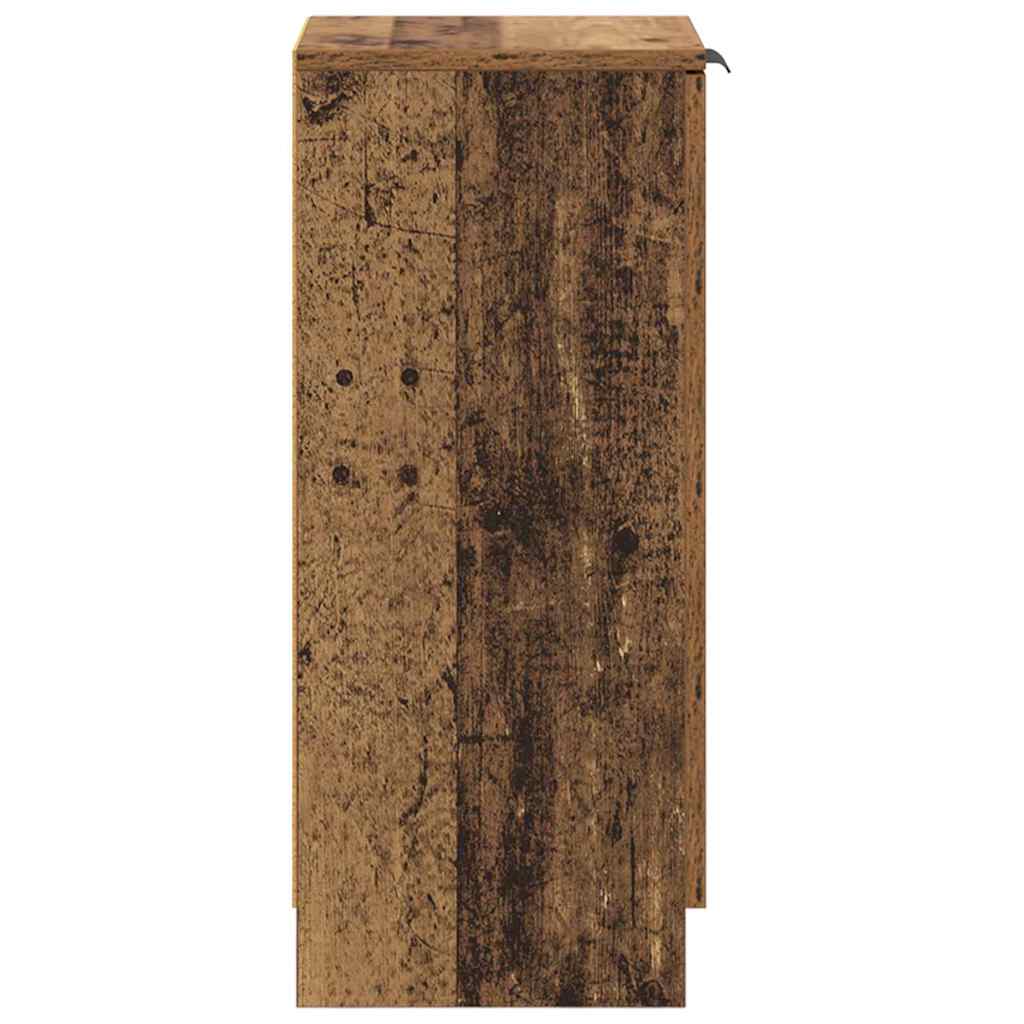 Sideboard Old Wood 30 x 30 x 70 cm Engineered Wood