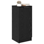 Sideboard Black Oak 30 x 30 x 70 cm Engineered Wood