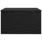 Bedside Cabinet 2 pcs Black Oak 34 x 30 x 20 cm Engineered Wood