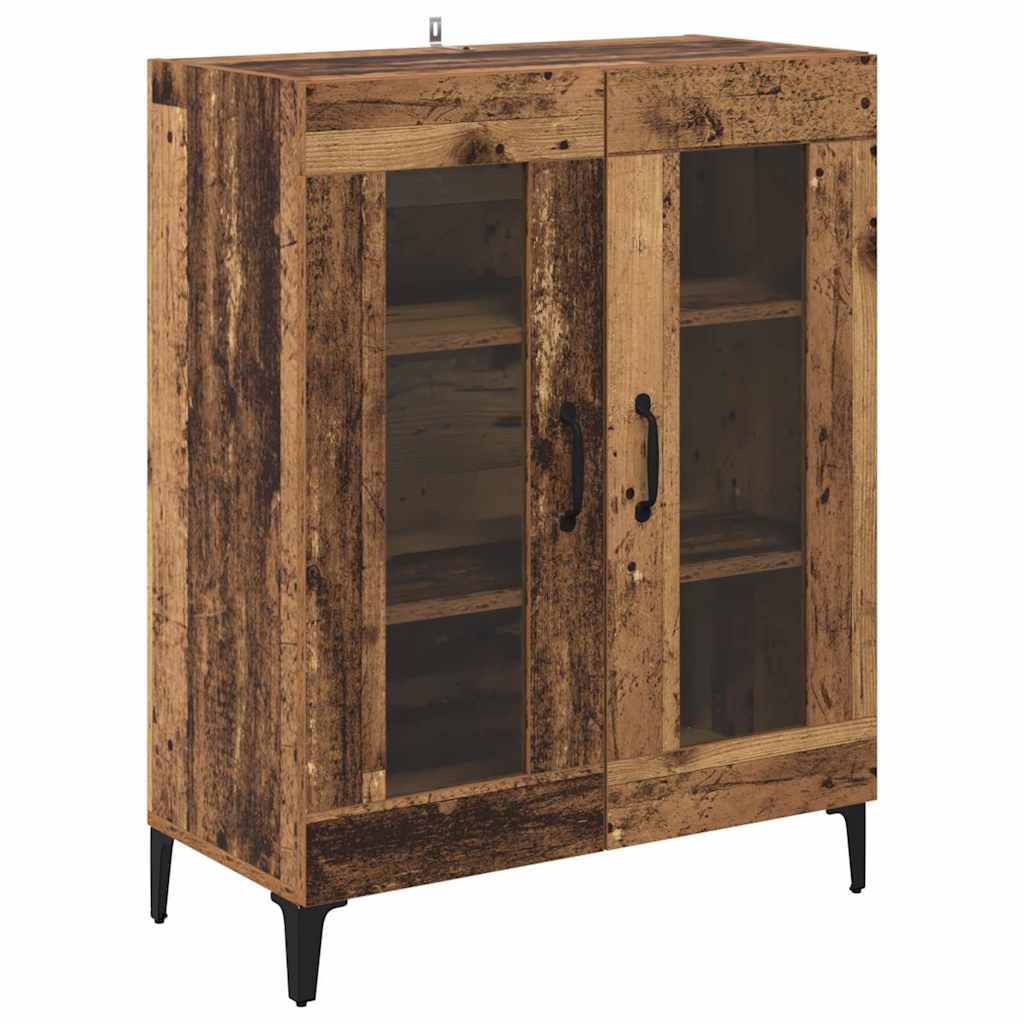 Sideboard Old Wood 69.5 x 34 x 90 cm Engineered Wood and Iron