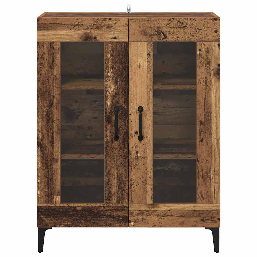 Sideboard Old Wood 69.5 x 34 x 90 cm Engineered Wood and Iron