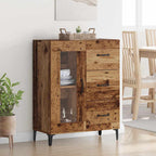 Sideboard Old Wood 69.5 x 34 x 90 cm Engineered Wood and Iron