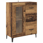 Sideboard Old Wood 69.5 x 34 x 90 cm Engineered Wood and Iron